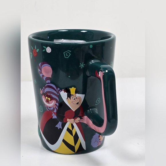 Disney Store Alice in Wonderland Queen Cheshire Character Mug Nwt - Picture 1 of 9